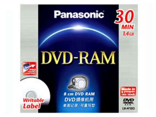 松下DVD-RAM（单片装LM-AF30Q）