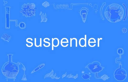 suspender（英语单词）