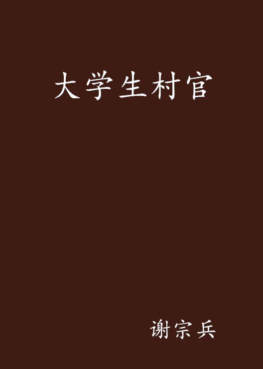 大学生村官（谢宗兵创作的小说）