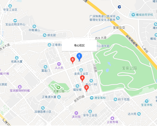 布心社区（广东省深圳市宝安区新安街道下辖社区）