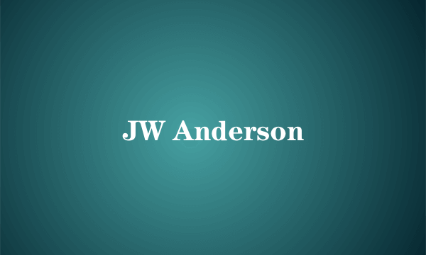 JW Anderson