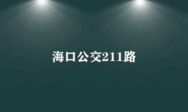 海口公交211路