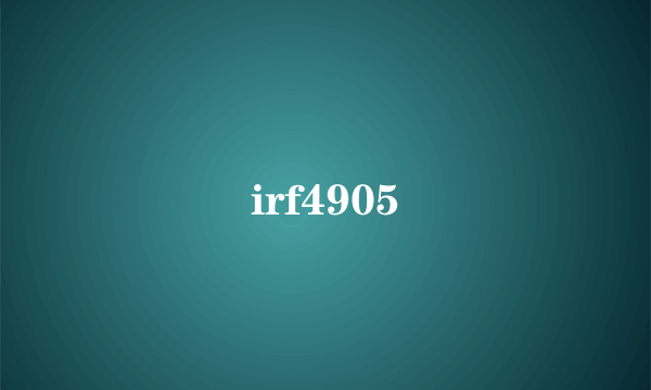 irf4905