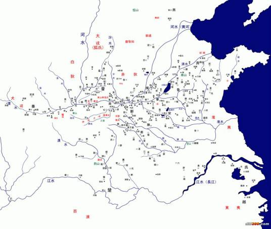 先秦行政区划