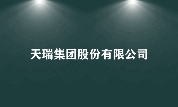 天瑞集团股份有限公司