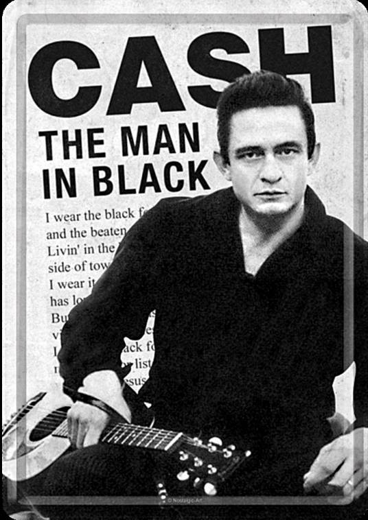 The man in black