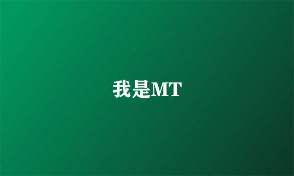 我是MT