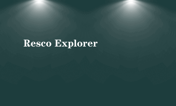 Resco Explorer