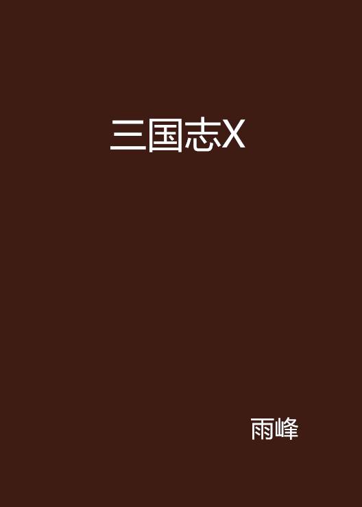 三国志X（雨峰所著小说）