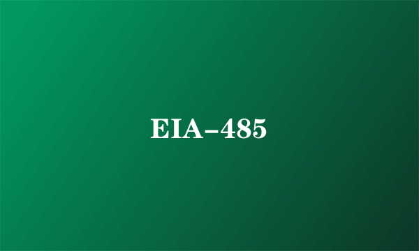 EIA-485