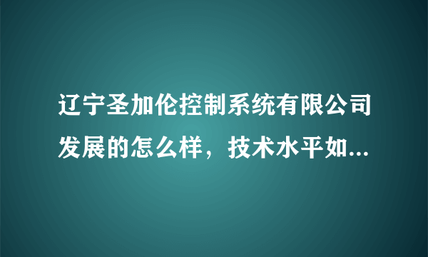 辽宁圣加伦控制系统有限公司发展的怎么样，技术水平如何，最近打算换工作呢？