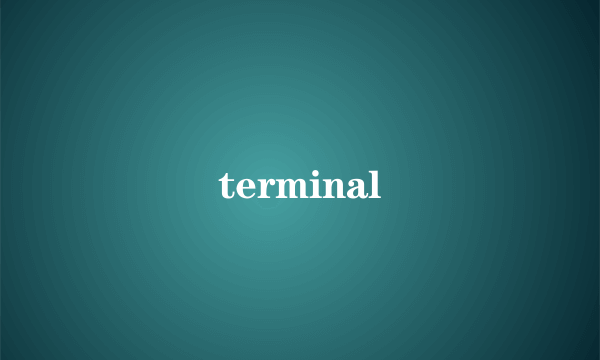 terminal