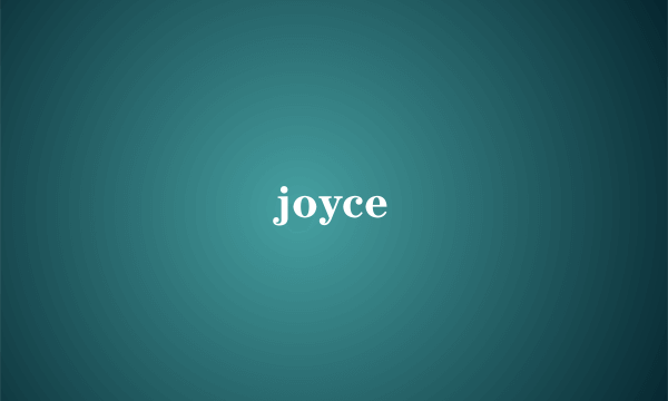 joyce