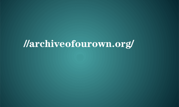 //archiveofourown.org/