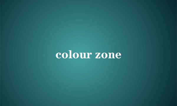 colour zone