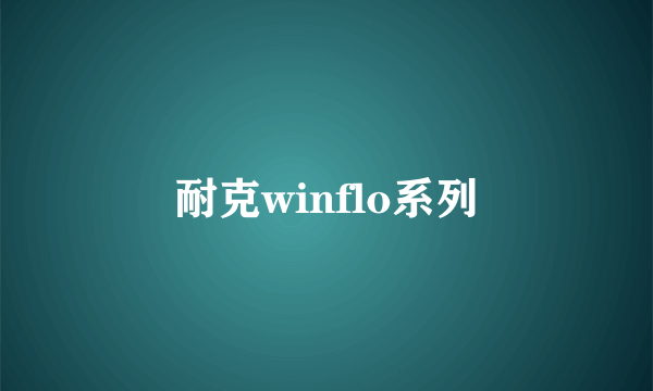 耐克winflo系列