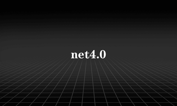 net4.0