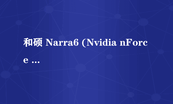 和硕 Narra6 (Nvidia nForce 430(MCP61))BIOS开机如何开启?