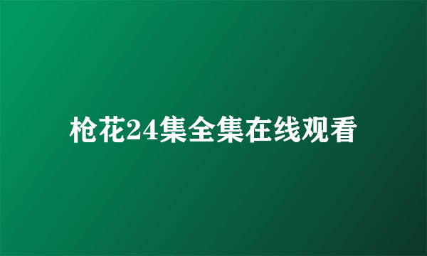 枪花24集全集在线观看