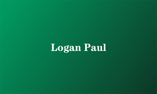 Logan Paul