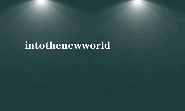 intothenewworld