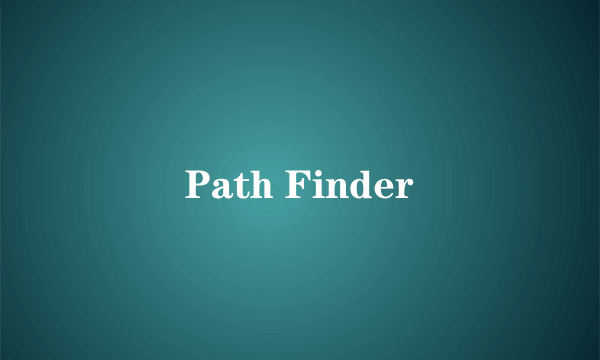 Path Finder