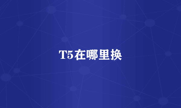 T5在哪里换