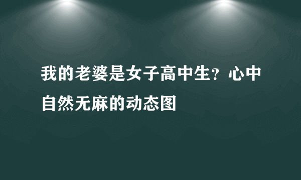 我的老婆是女子高中生？心中自然无麻的动态图